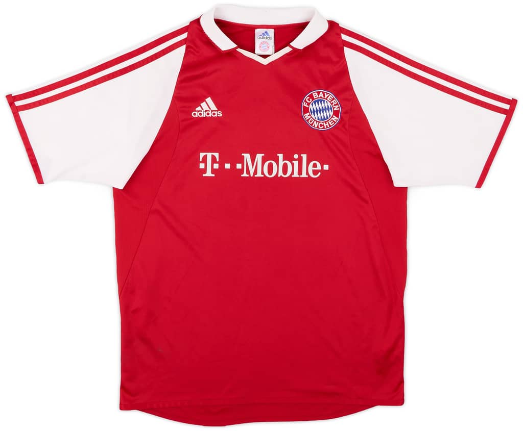 2003-04 Bayern Munich Home Shirt - 7/10 - (XL.Boys)