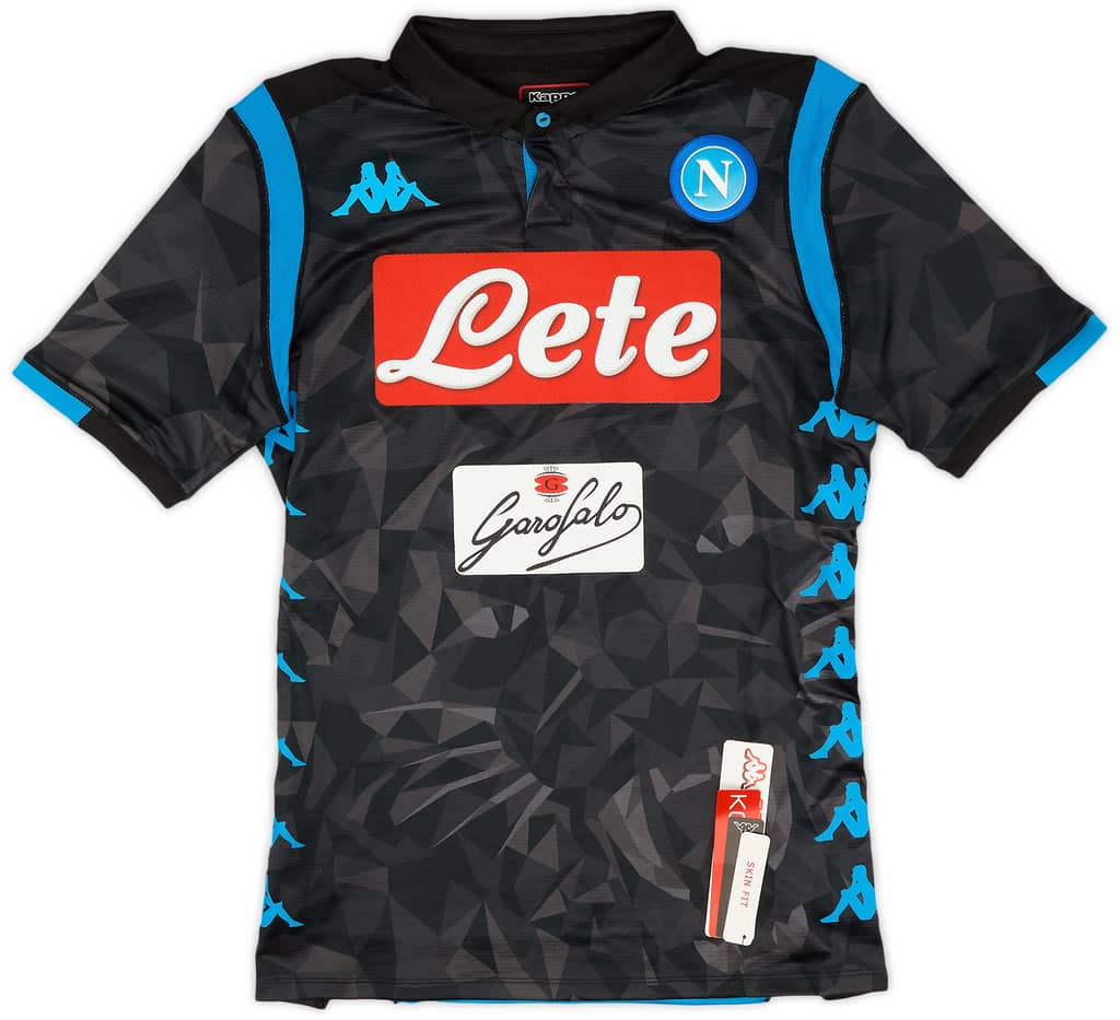 2018-19 Napoli Player Issue Away Shirt (S)