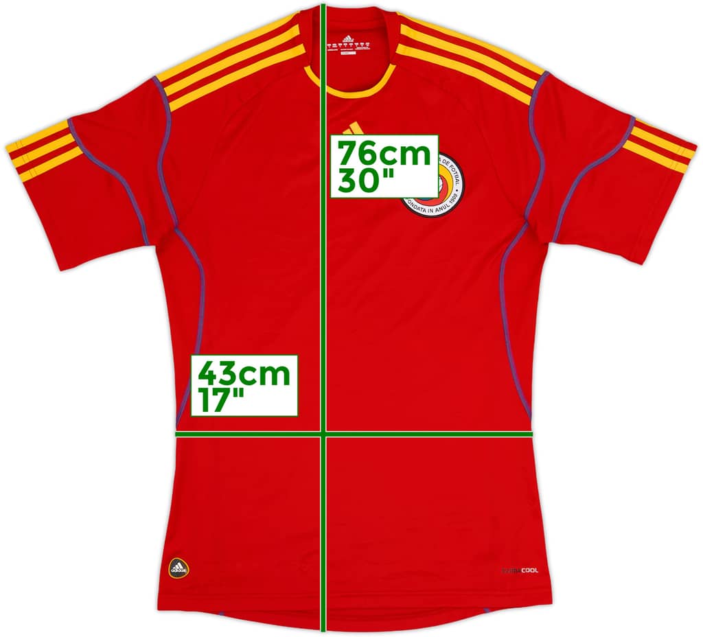 2010-11 Romania Away Shirt - 8/10 - (S)