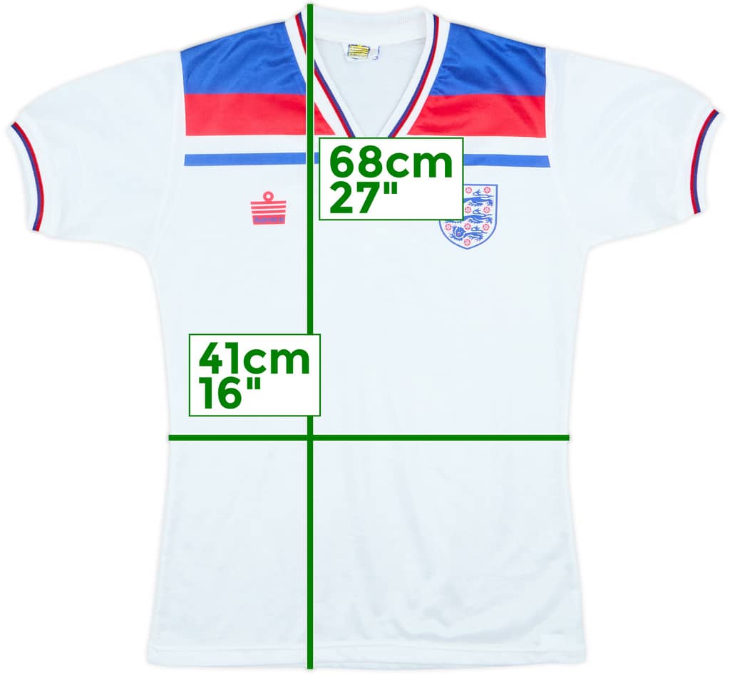 1980-83 Inglaterra Camiseta Local - 9/10 - (S)