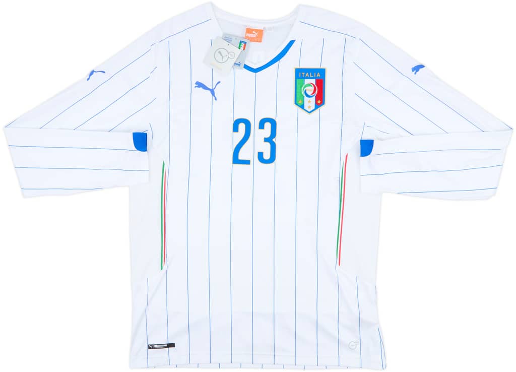 2014-15 Italy Away L/S Shirt Verratti #23 (XL)