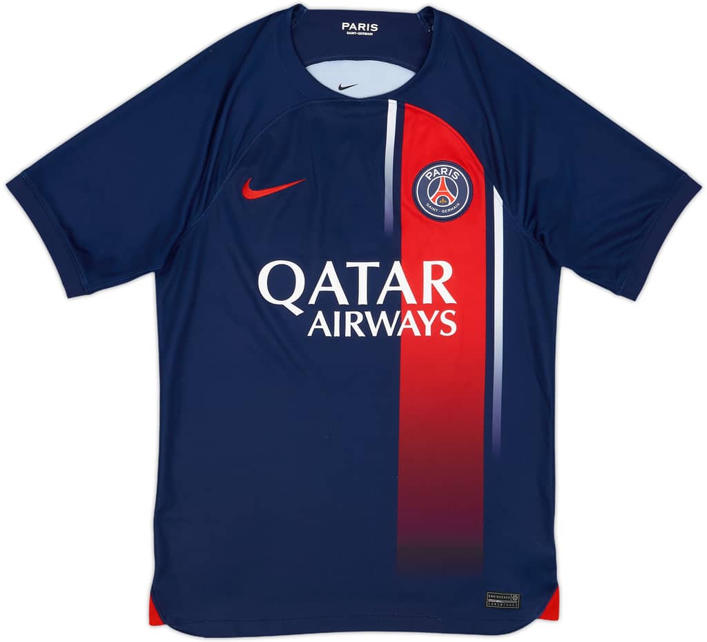 2023-24 Paris Saint-Germain Home Shirt - 9/10 - (S)