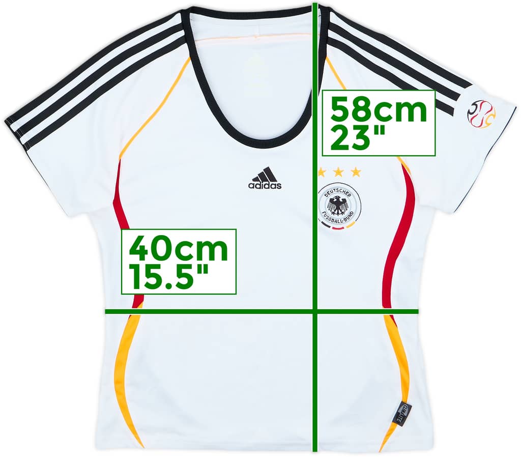 2005-07 Germany Basic Home Shirt - 6/10 - (Women's L)