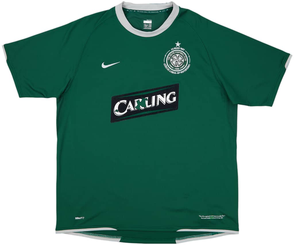2007-08 Celtic Away Shirt - 5/10 - (XL)