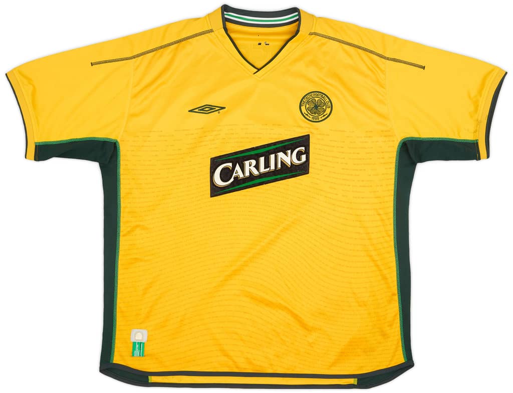 2003-04 Celtic Third Shirt Larsson #7 - 7/10 - (XXL)