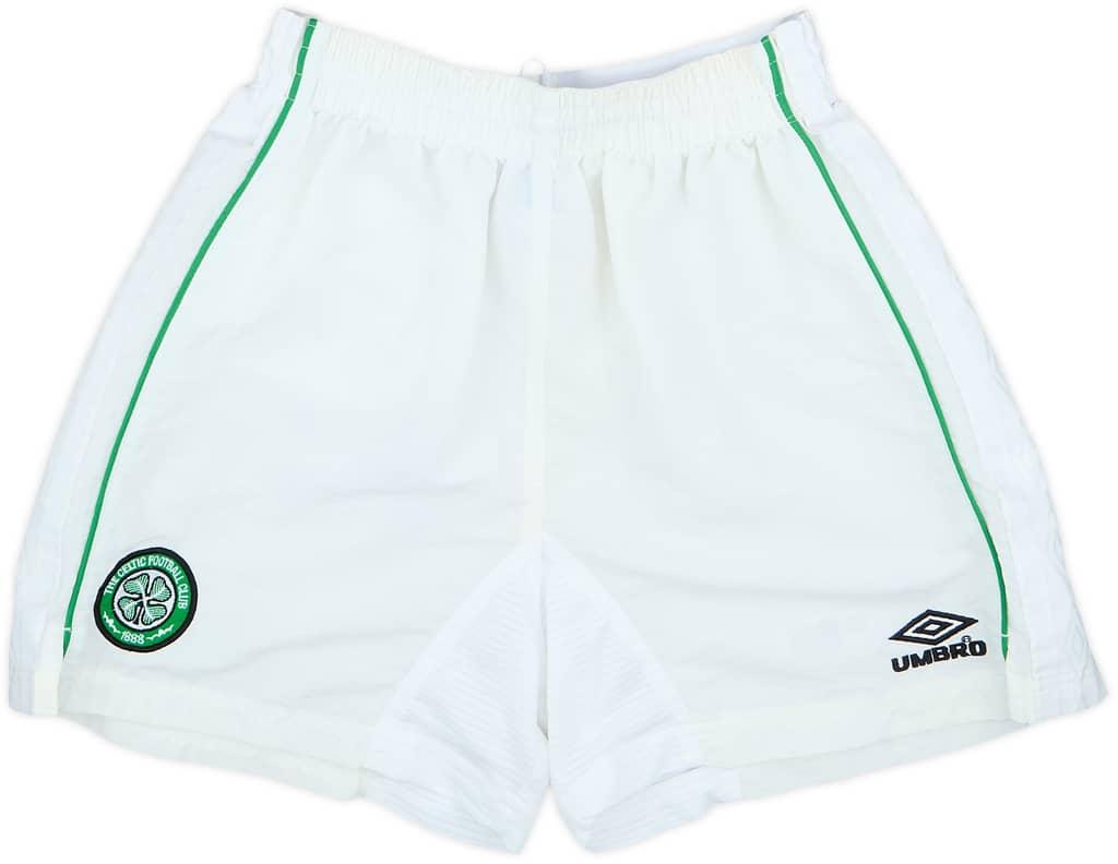 1999-01 Celtic Home Shorts - 7/10 - (L)