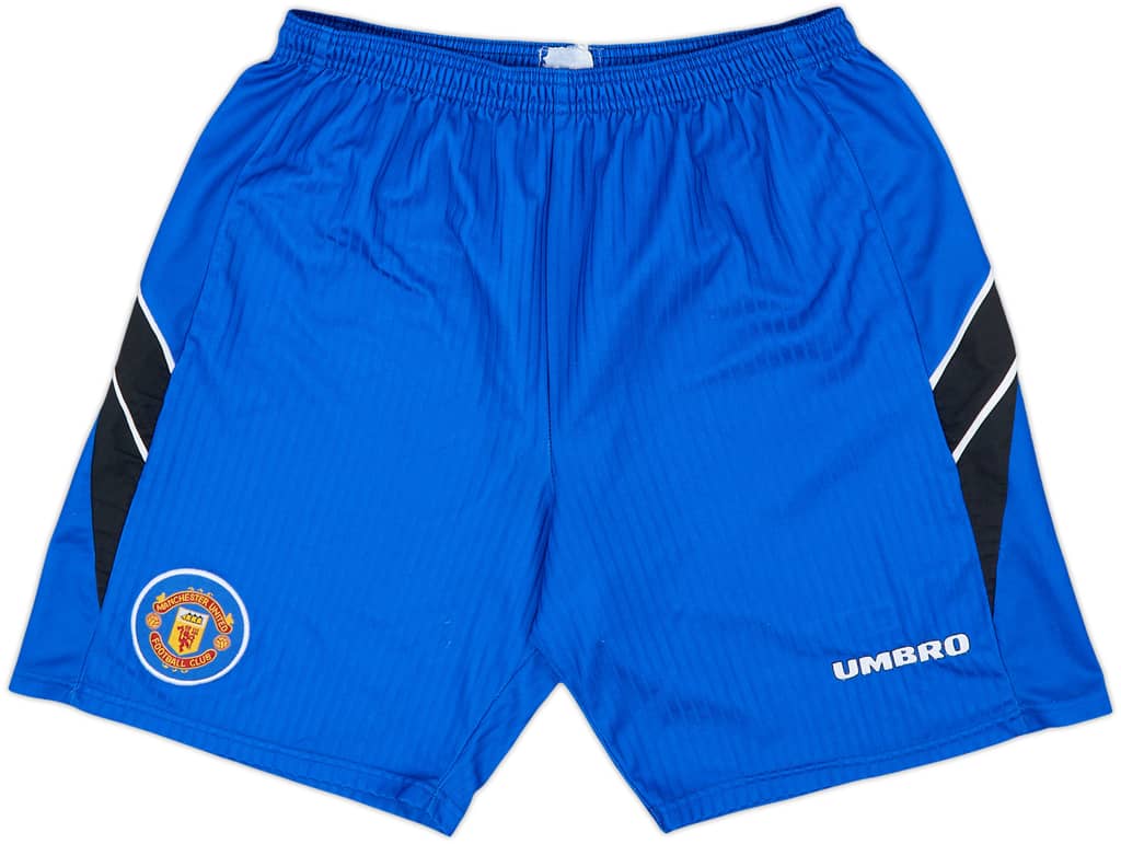 1996-98 Manchester United Third Shorts - 7/10 - (XL.Boys)