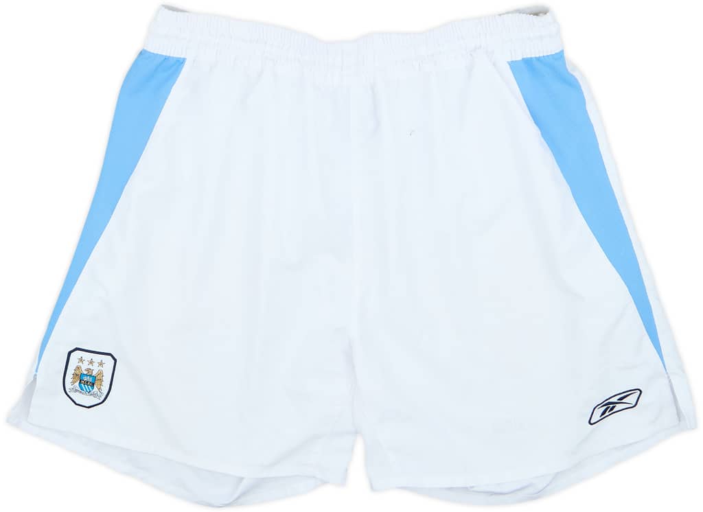2004-05 Manchester City Home Shorts - 7/10 - (XL)