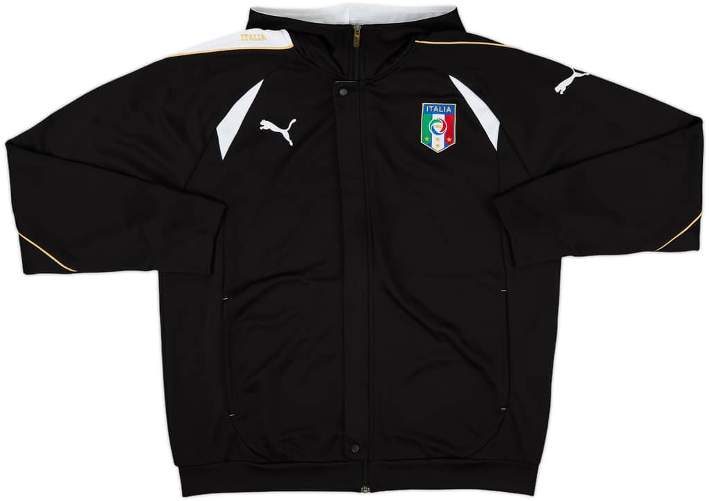 2010-11 Italy Puma Hooded Track Jacket - 10/10 - (XL)