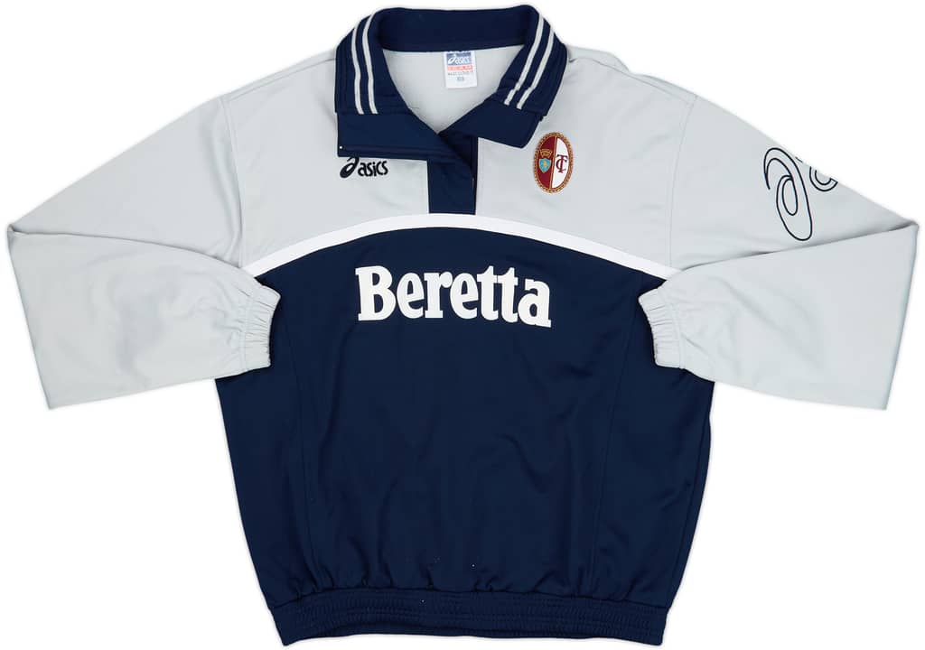 2002-03 Torino Asics 1/4 Zip Drill Top - 8/10 - (M)