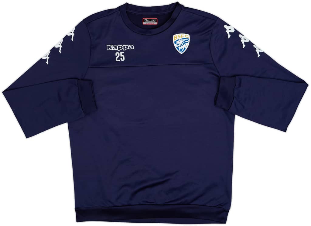 2020-21 Brescia Player Issue Kappa Sweat Top #25 - 8/10 - (L)