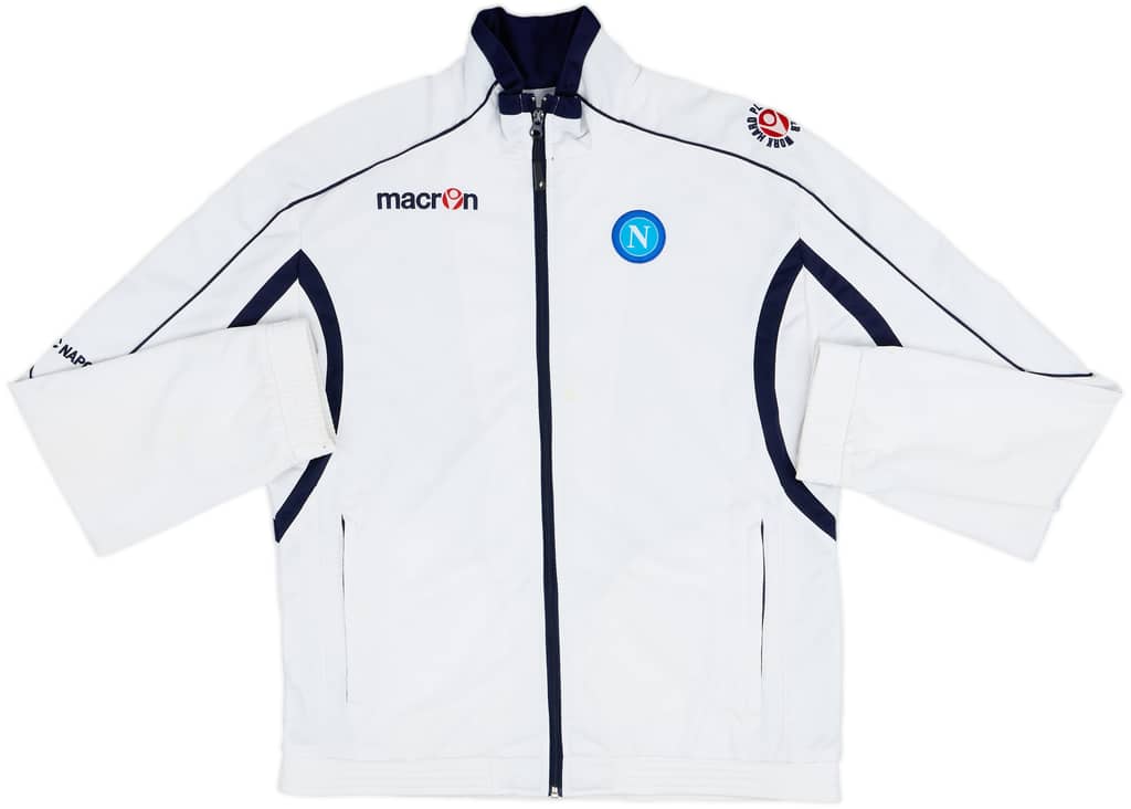 2010-11 Napoli Macron Track Jacket - 5/10 - (L)