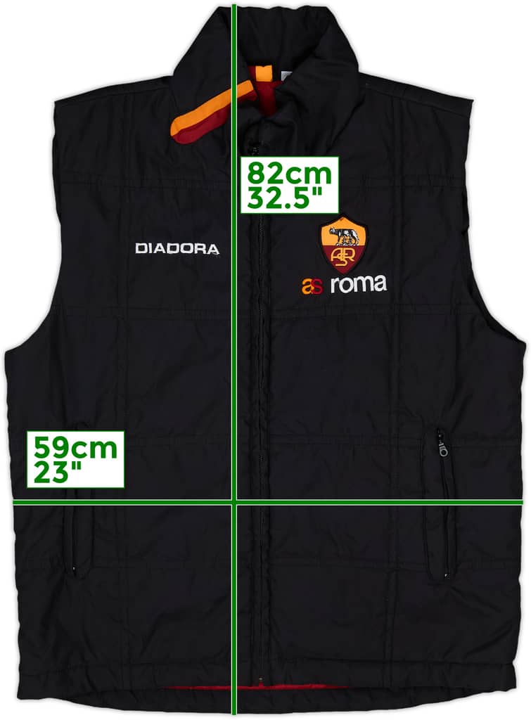 2003-05 Roma Diadora Gilet - 9/10 - (L)