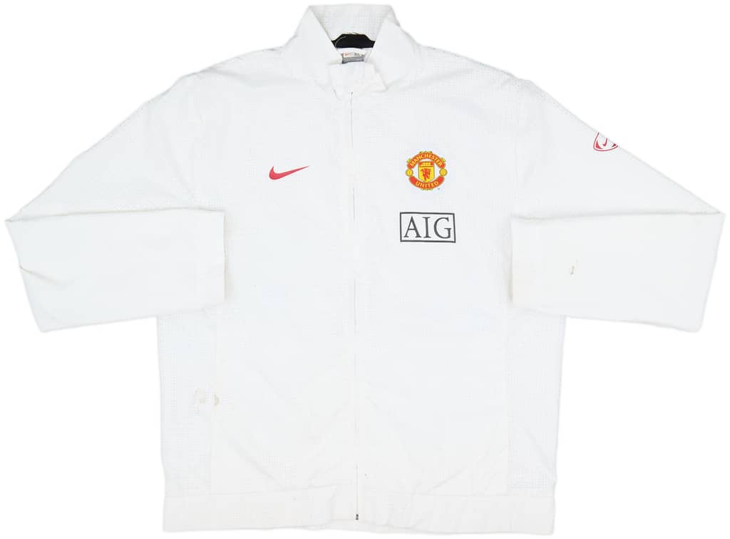 2009-10 Manchester United Nike Track Jacket - 7/10 - (XL)
