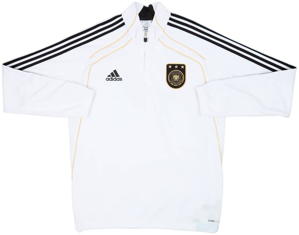 2010-12 Germany adidas 1/4 Zip Sweat Top - 6/10 - (L/XL)