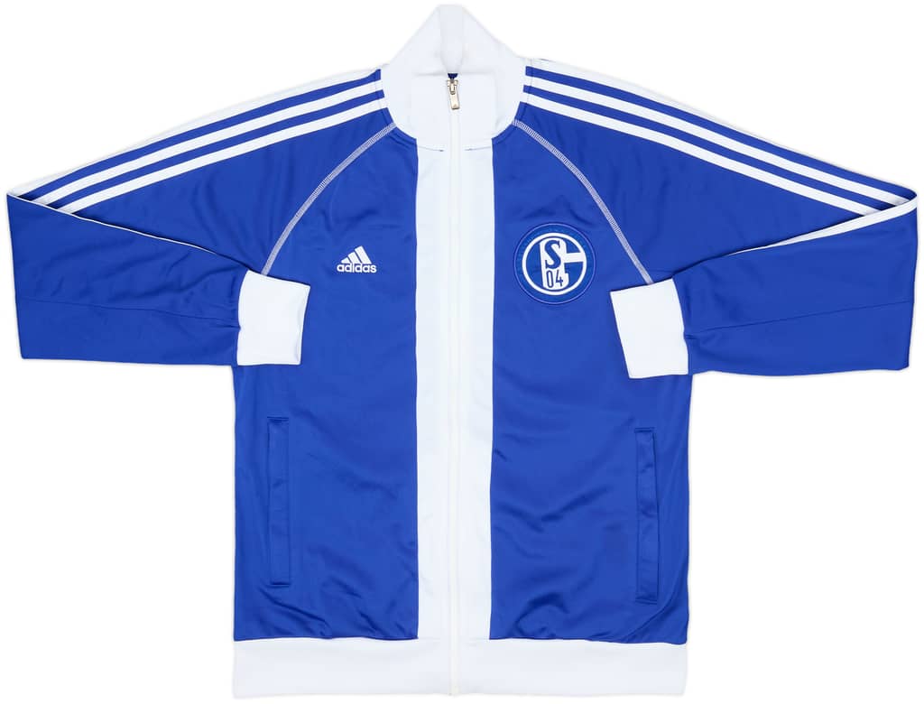2012-13 Schalke adidas Track Top - 8/10 - (S)