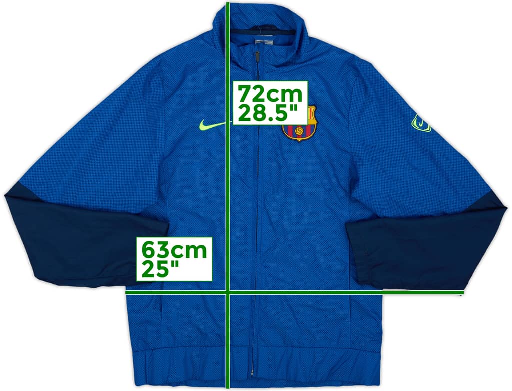 2009-10 Barcelona Nike Track Jacket - 7/10 - (S)