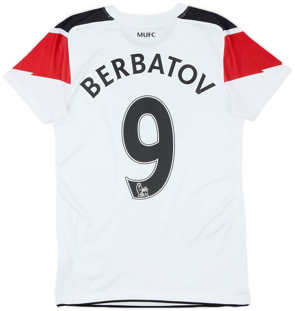 2010-12 Manchester United Away Shirt Berbatov #9 - 7/10 - (Women's XS)