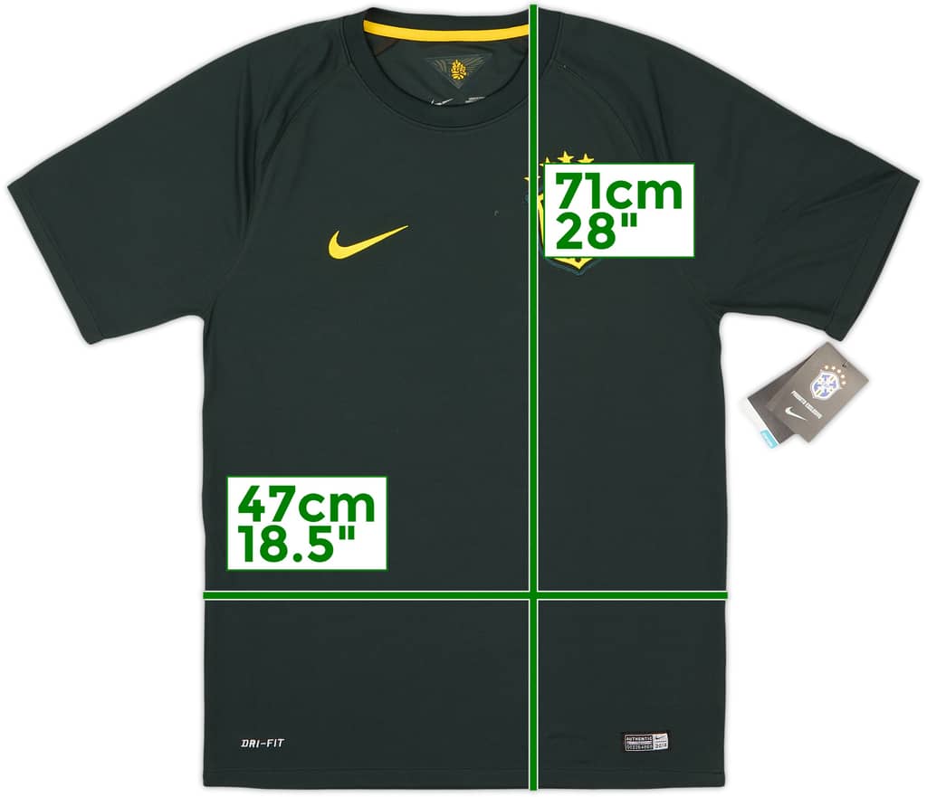2014-15 Brazil Third Shirt (S)