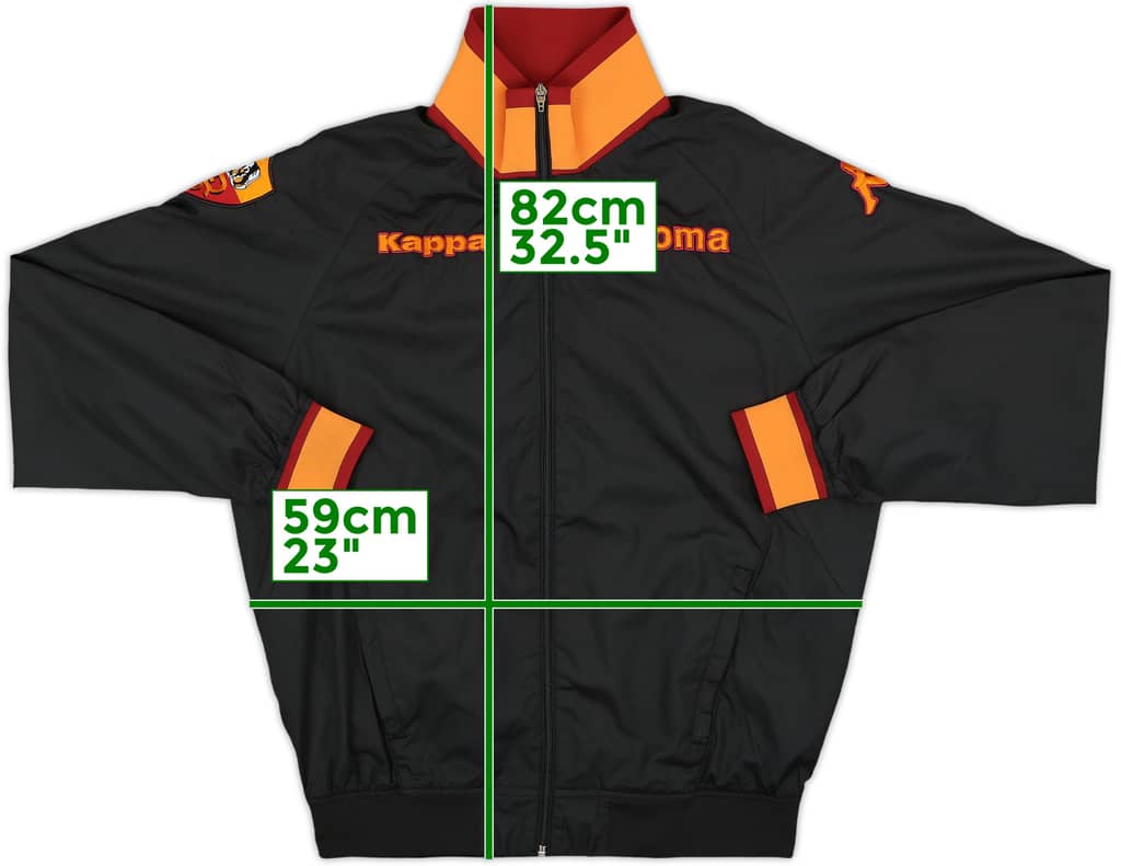 2006-07 Roma Kappa Track Jacket - 8/10 - (L)