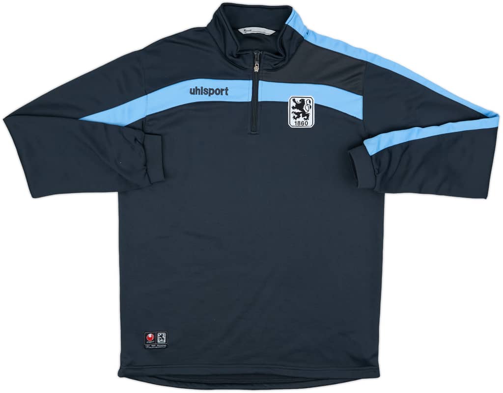 2014-15 1860 Munich Uhlsport 1/4 Zip Track Jacket - 9/10 - (L)