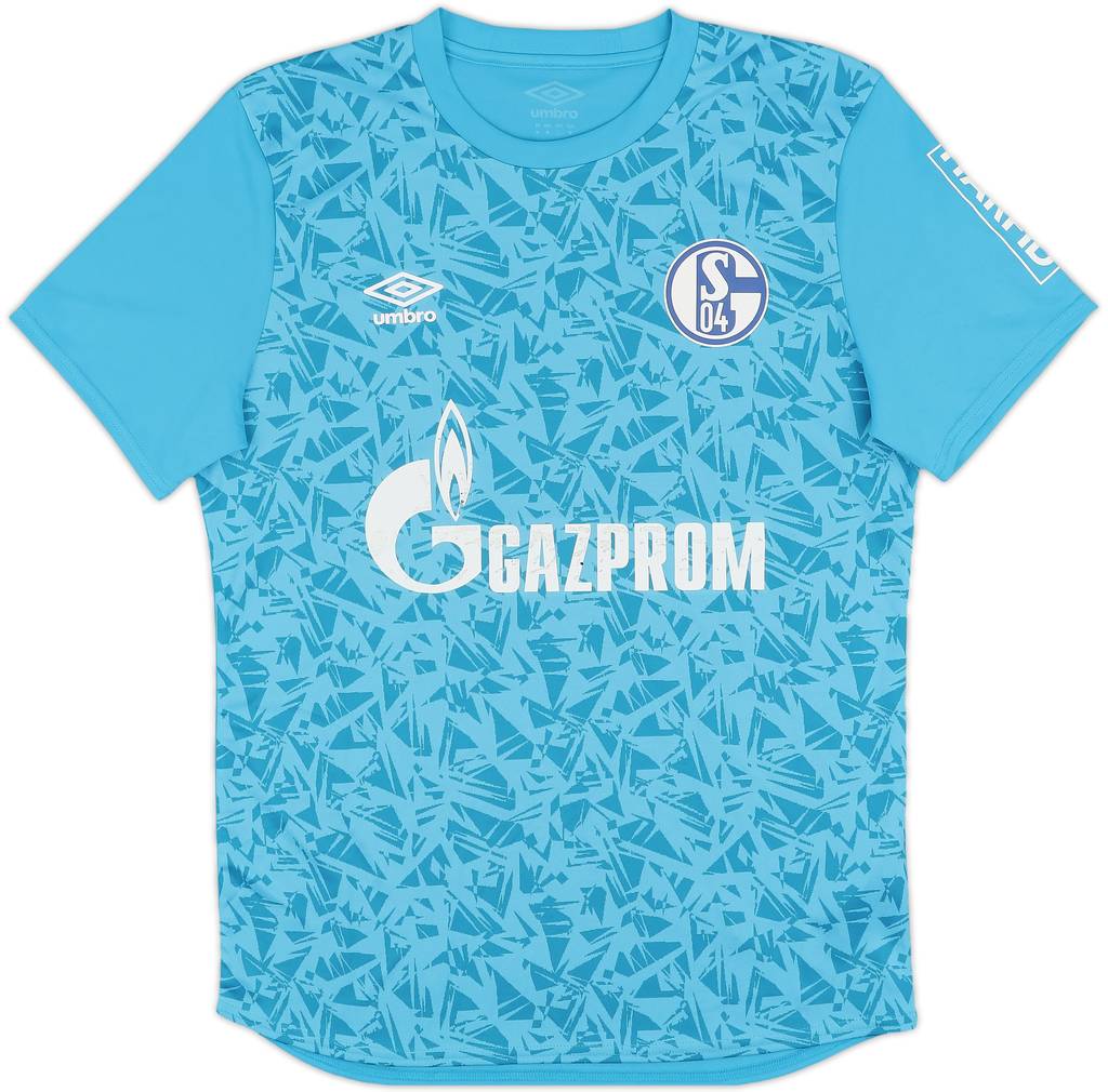 2020-21 Schalke Umbro Pre-Match Training Shirt - 5/10 - (M)