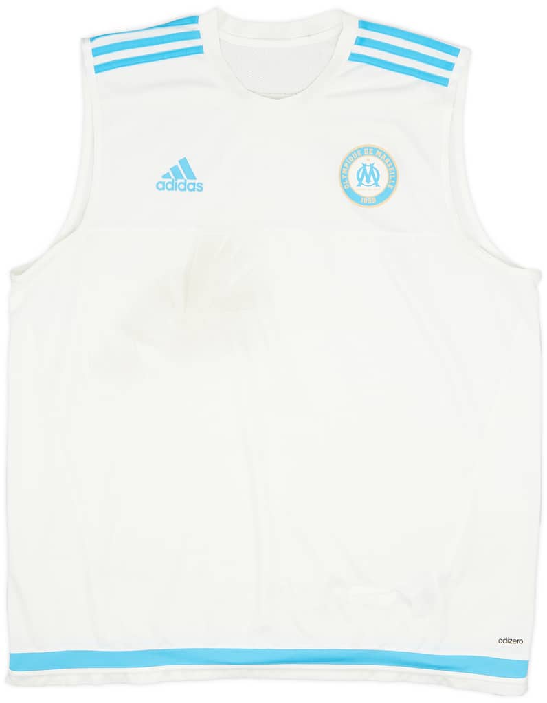 2015-16 Olympique Marseille Adizero Training Vest - 6/10 - (XXL)