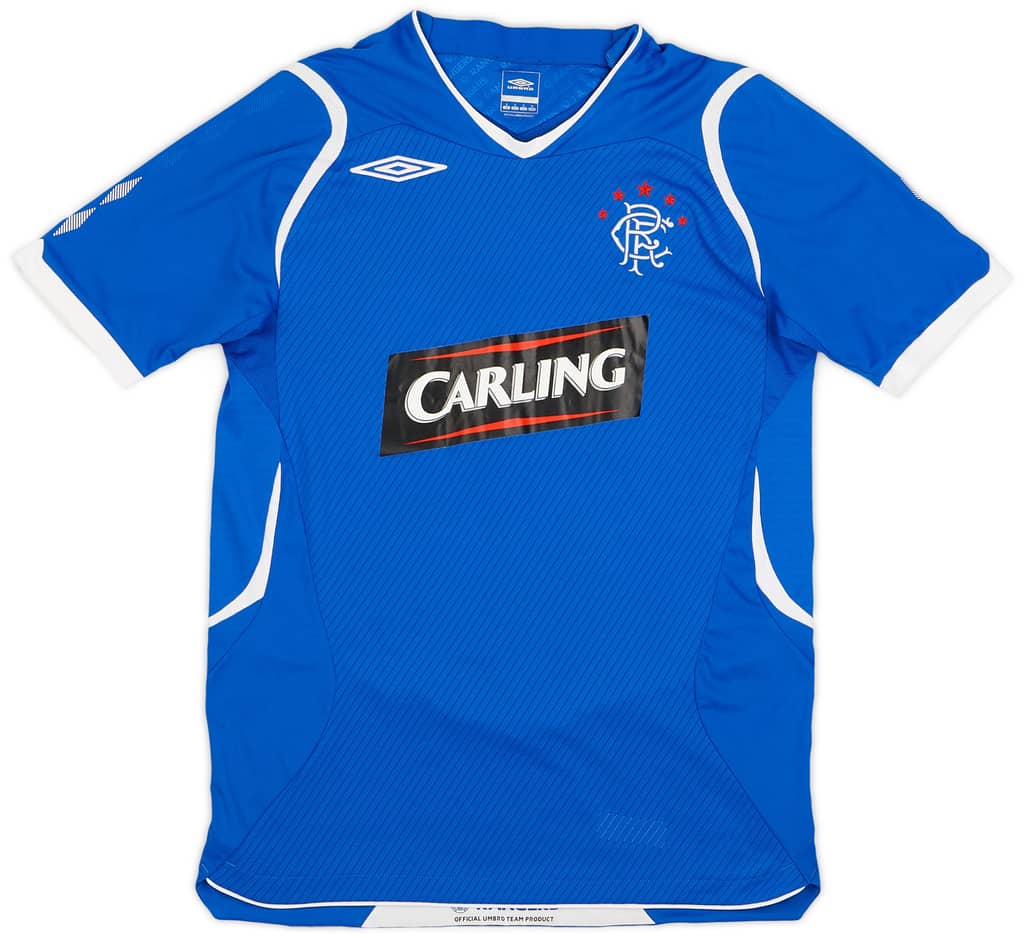 2008-09 Rangers Home Shirt - 9/10 - (S)