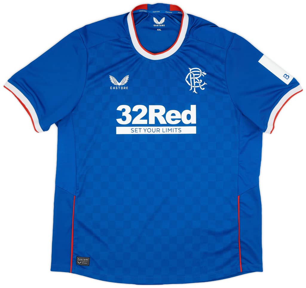 2022-23 Rangers Home Shirt - 9/10 - (XXL)