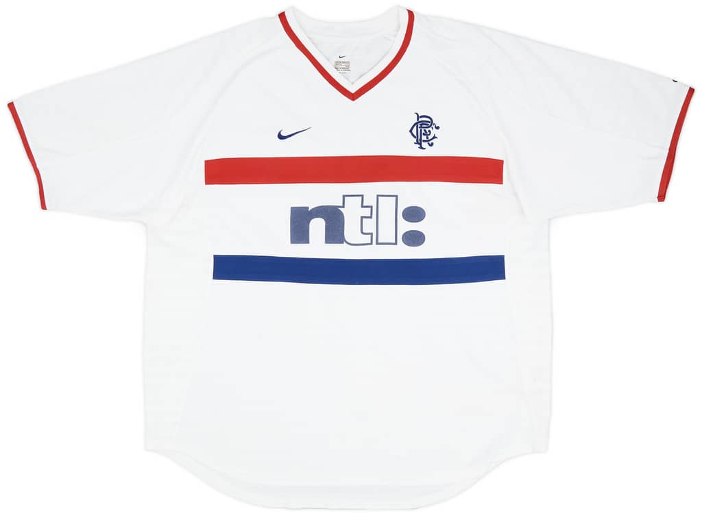 2000-01 Rangers Away Shirt - 6/10 - (XXL)