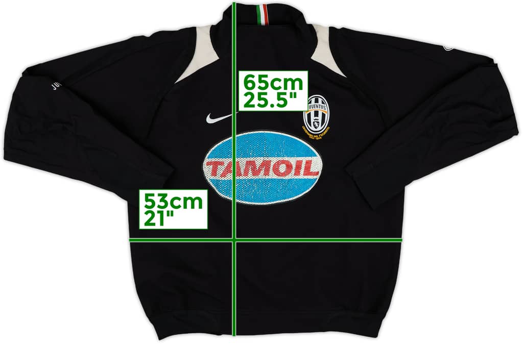 2005-06 Juventus Nike Drill Top - 6/10 - (S)