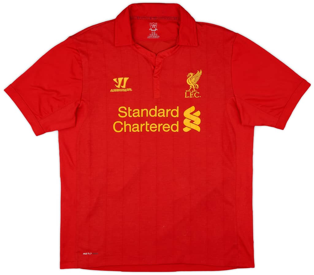2012-13 Liverpool Home Shirt Suarez #7