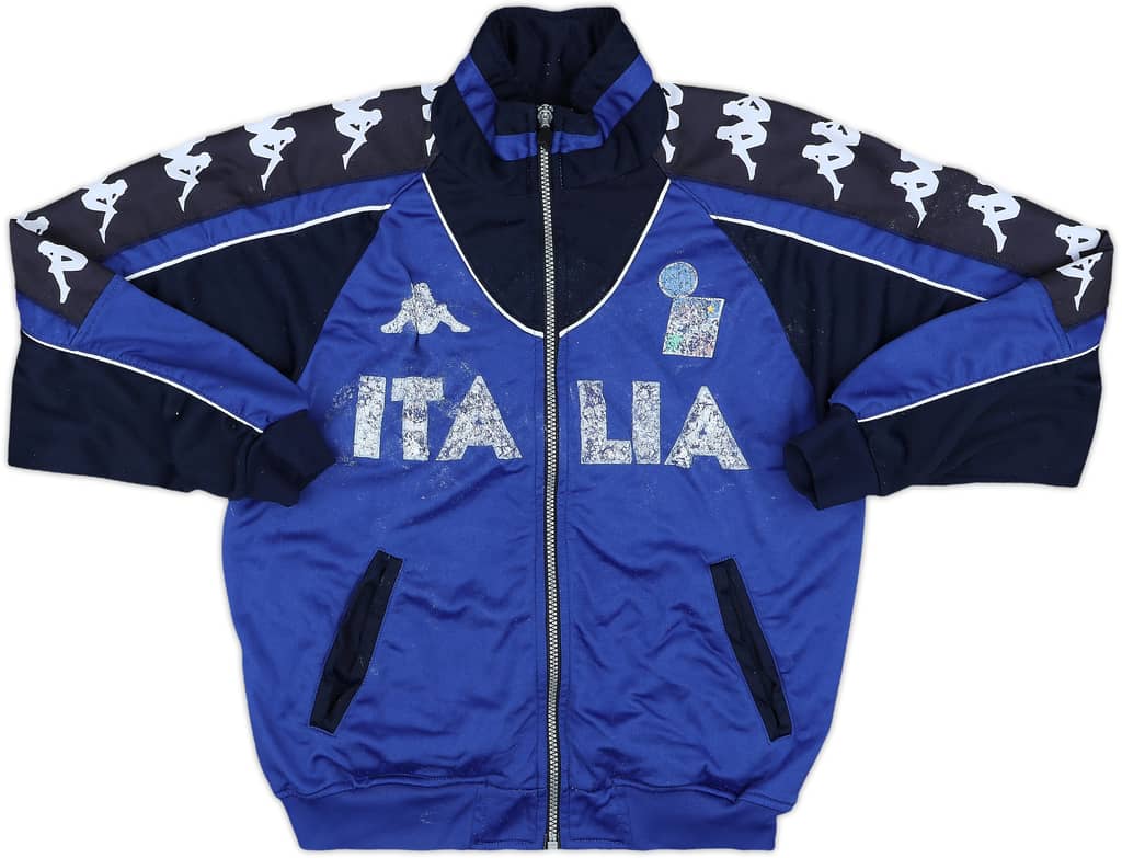 1999-00 Italy Kappa Track Jacket - 4/10 - (XL.Boys)