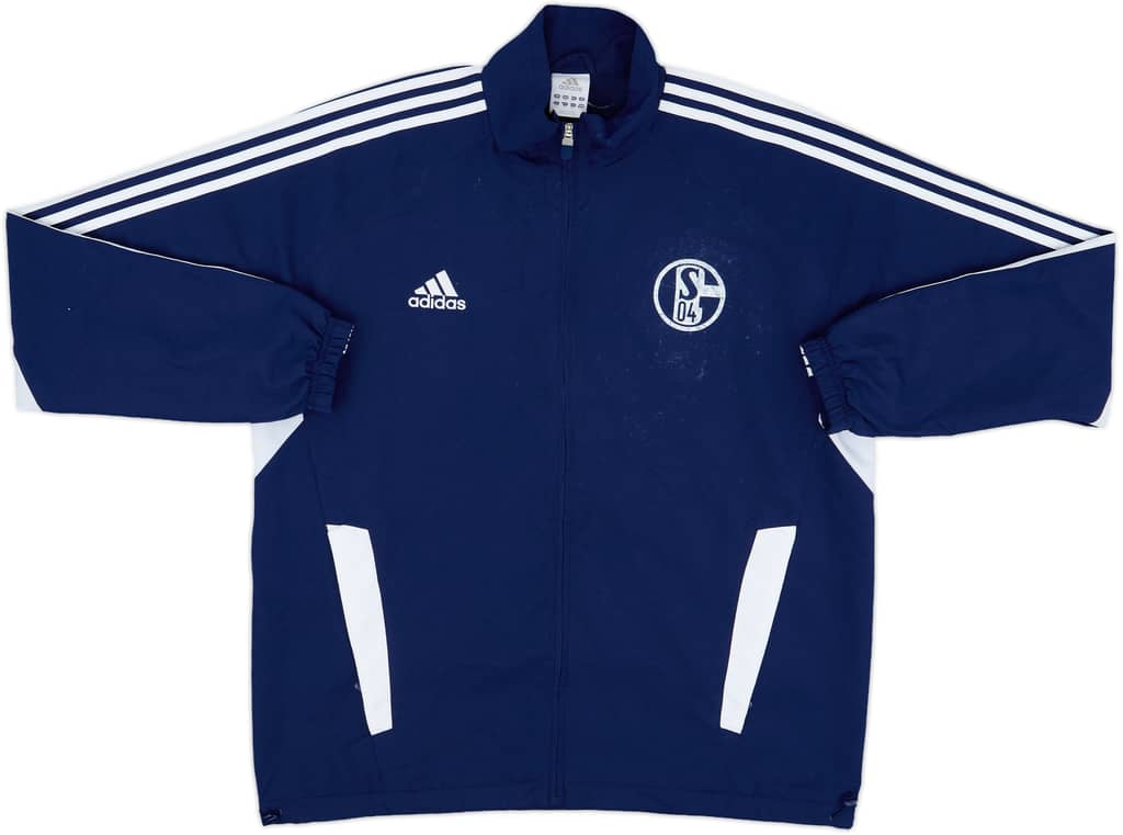 2011-12 Schalke adidas Track Jacket - 5/10 - (XXL)