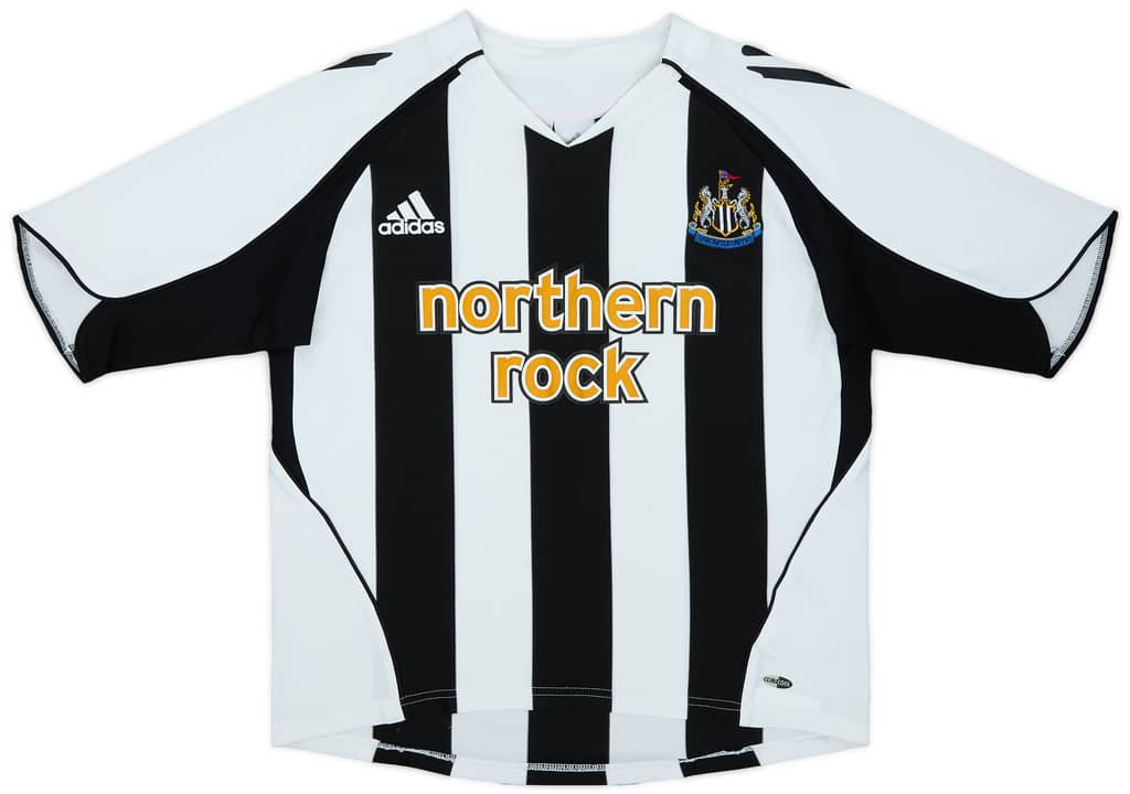 2005-07 Newcastle Home Shirt - 7/10 - (L.Boys)