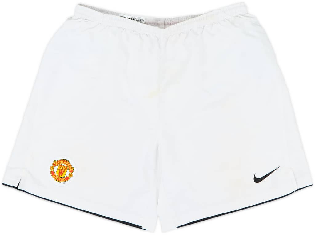 2007-09 Manchester United Home Shorts - 6/10 - (XL.Boys)