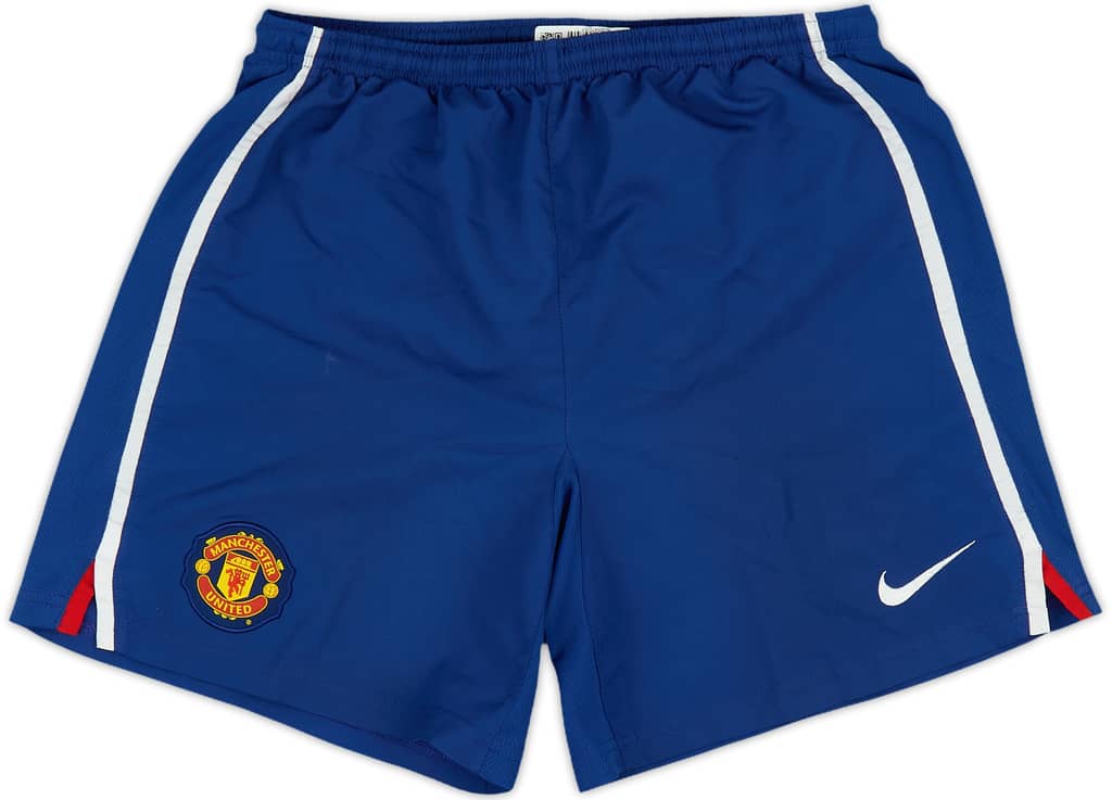 2008-09 Manchester United Third Shorts - 9/10 - (XL.Boys)