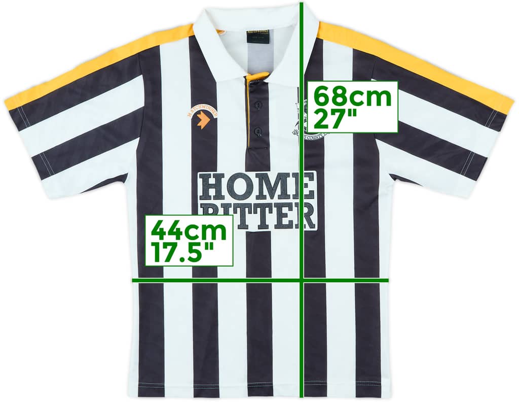 1989-91 Notts County Home Shirt - 8/10 - (S)