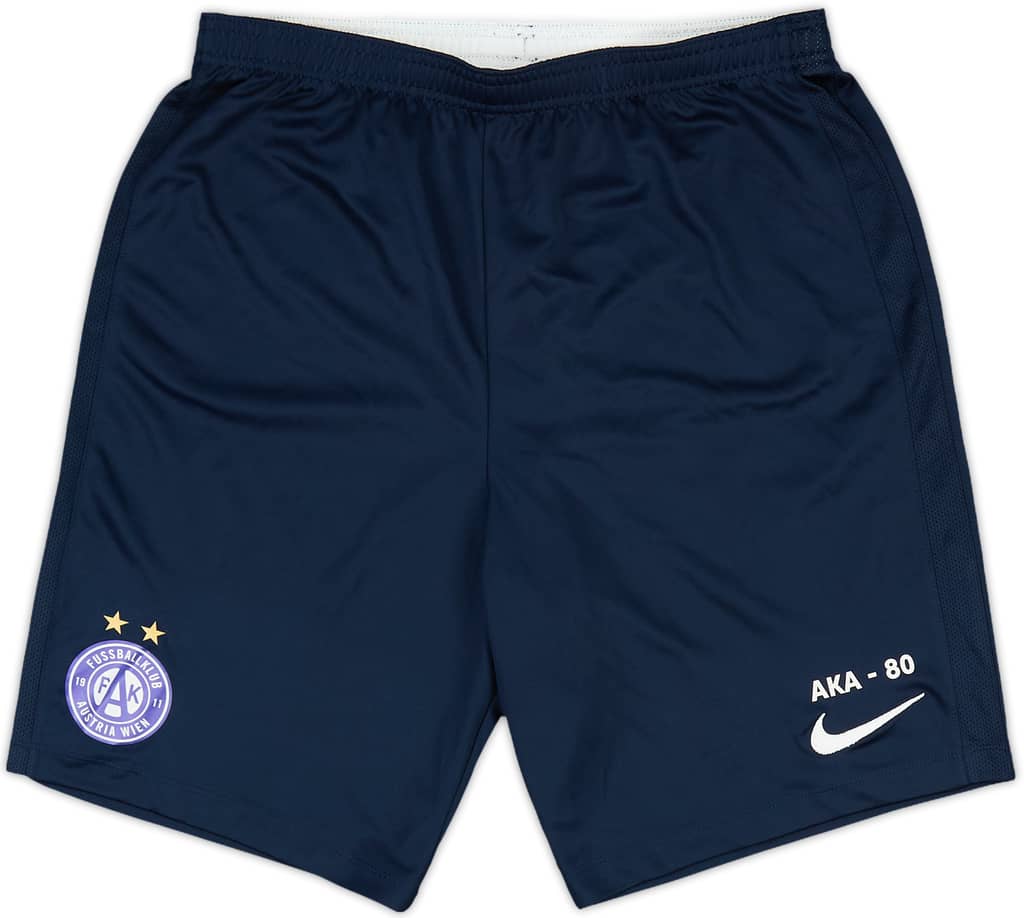 2020-21 Austria Wien Youth Player Issue Training Shorts AKA #80 - 10/10 - (L)