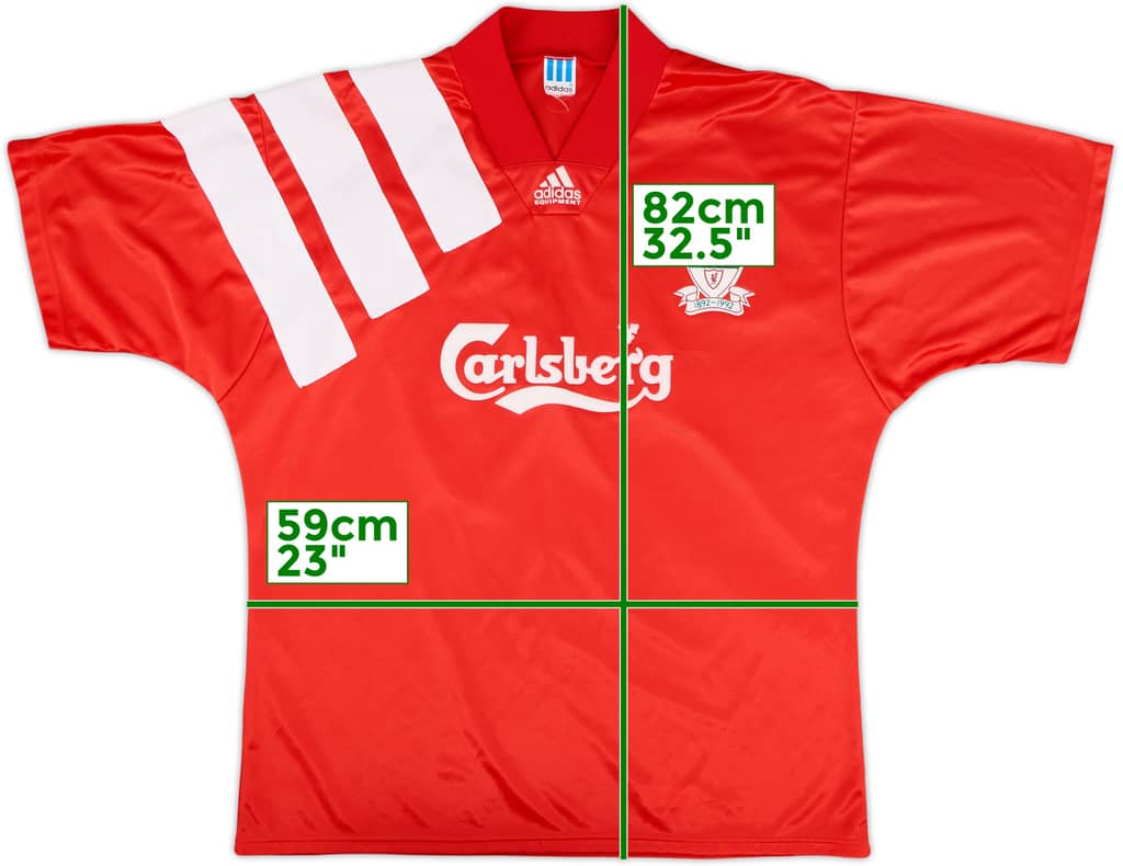 1992-93 Liverpool Centenary Home Shirt - 8/10 - (XXL)