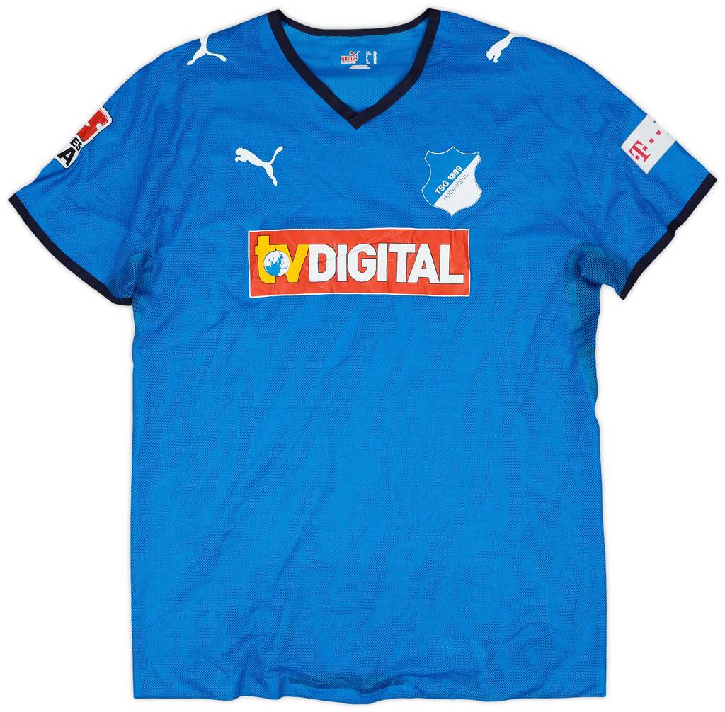 2008-09 TSG Hoffenheim Match Issue Home Shirt Ba #9