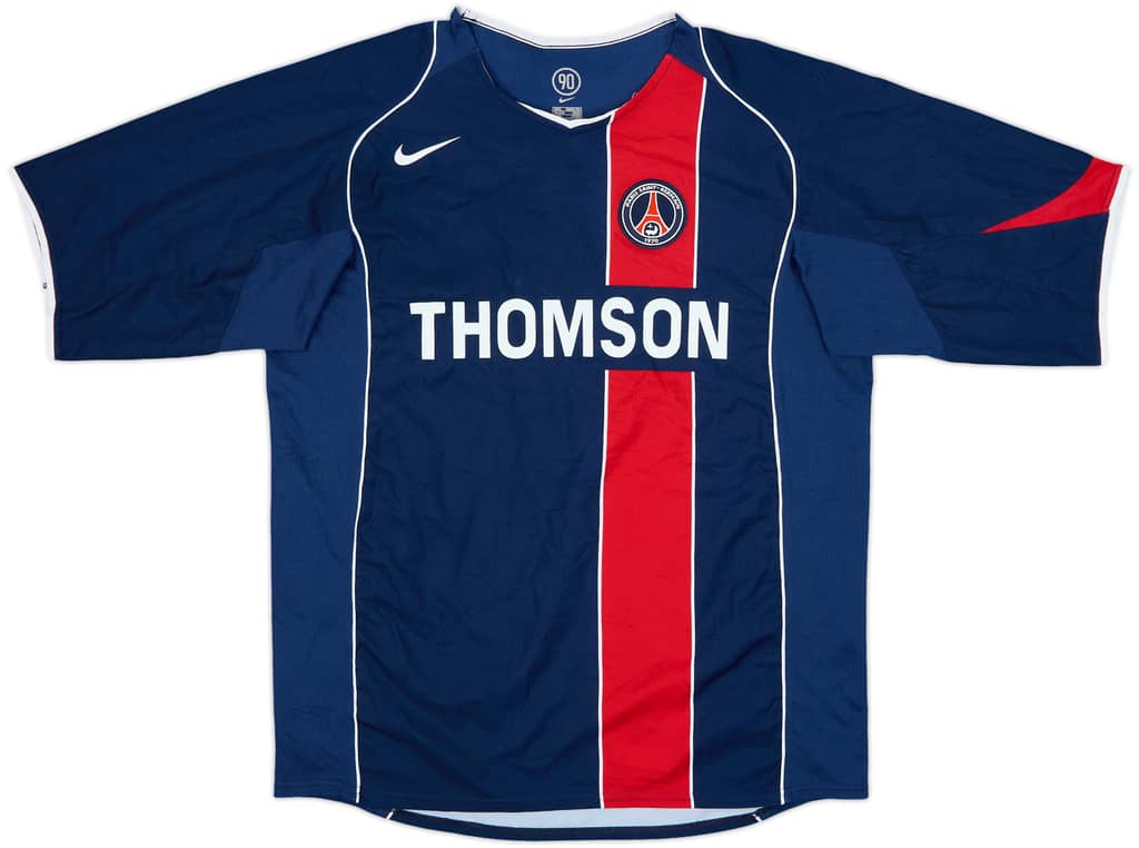 2004-05 Paris Saint-Germain Home Shirt - 7/10 - (L)