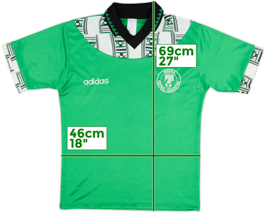 1994-95 Nigeria Home Shirt - 8/10 - (M)
