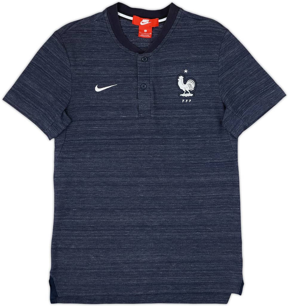 2018-19 France Nike Polo Shirt - 9/10 - (S)