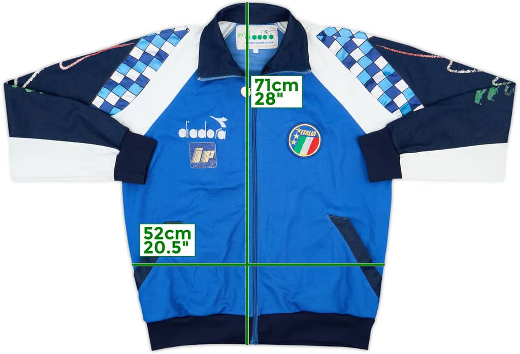 1990 Italy Diadora Track Jacket - 5/10 - (L)