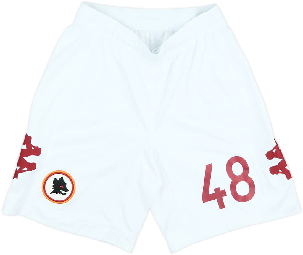 2012-13 Roma Player Issue Away Shorts #48 (Florenzi)