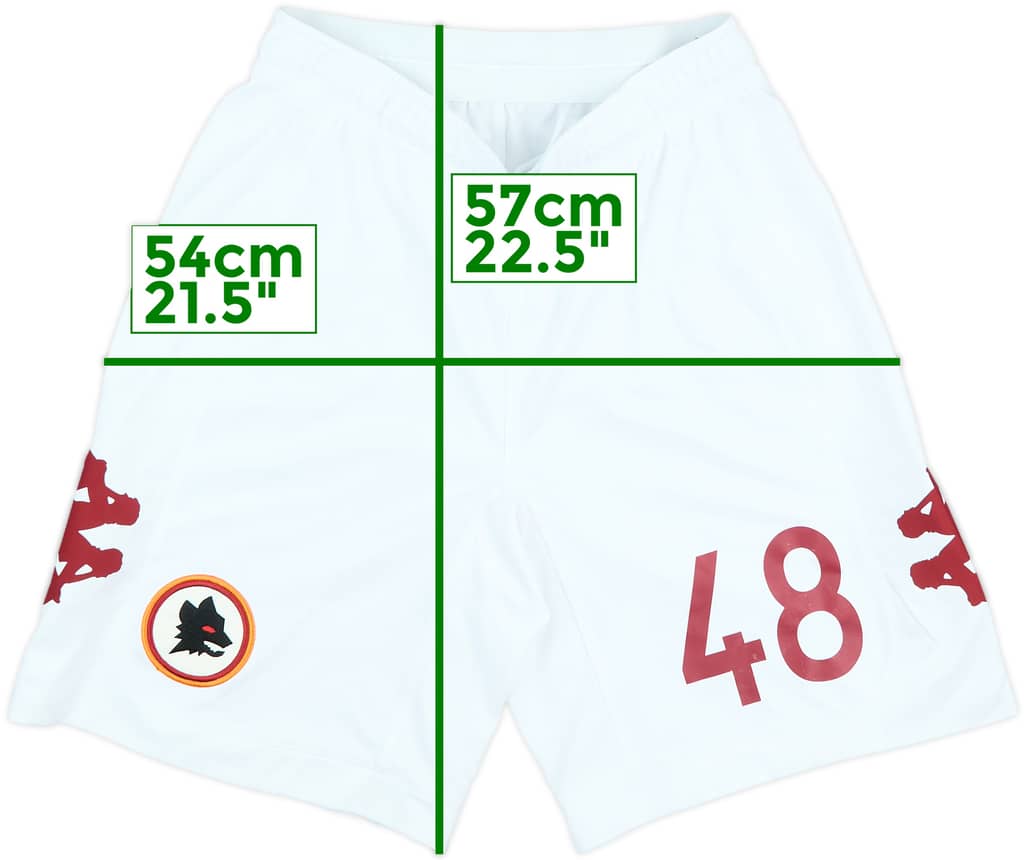 2012-13 Roma Player Issue Away Shorts #48 (Florenzi)