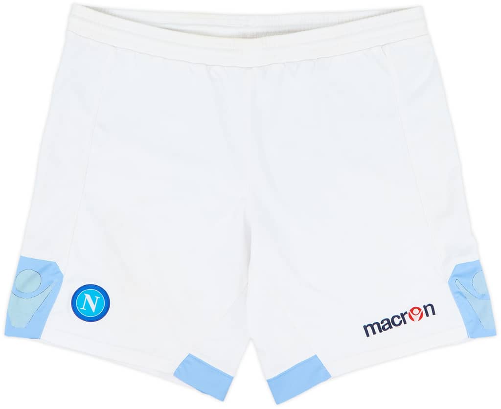 2010-11 Napoli Home Shorts - 5/10 - (XXL)
