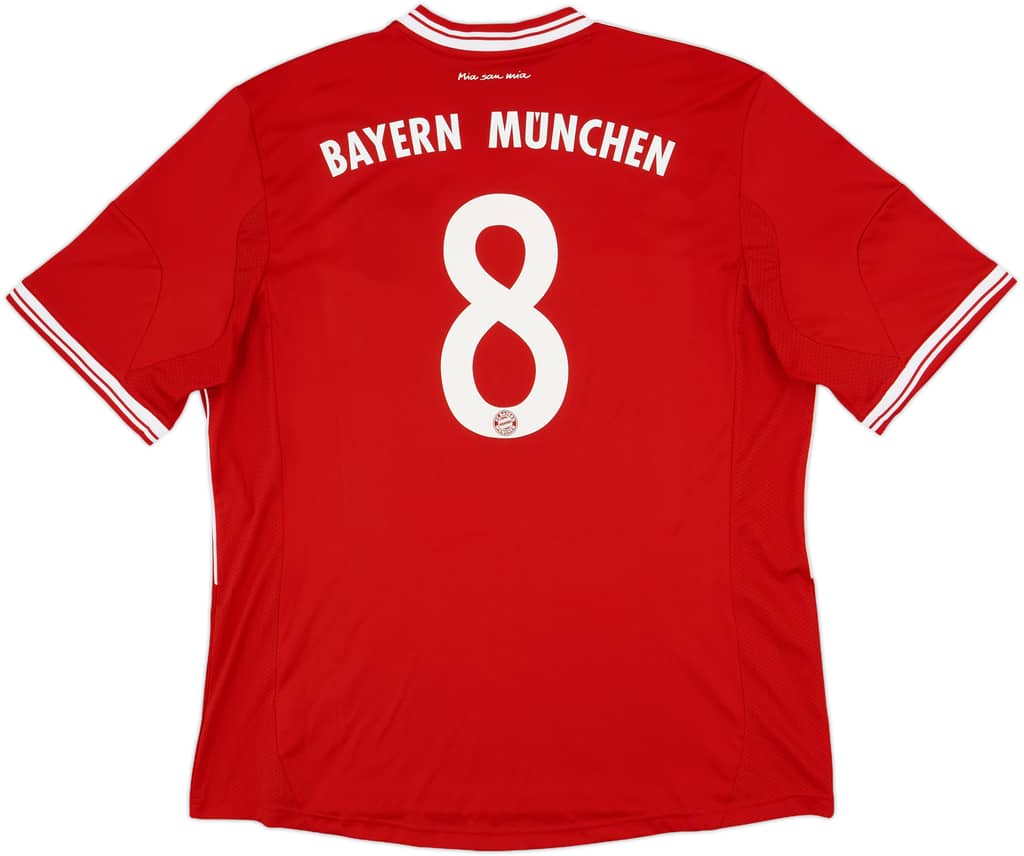 2013-14 Bayern Munich Home Shirt #8 - 7/10 - (XL)