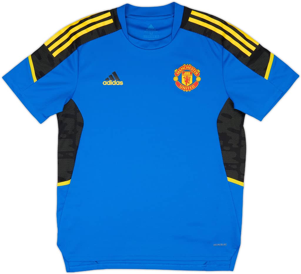 2021-22 Manchester United adidas Training Shirt - 8/10 - (M)